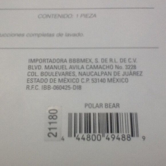 brand new Marmalade-brand 72x72-inch Shower Curtain POLAR BEAR + STARS - Picture 8 of 9